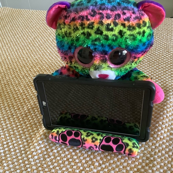 Ty lance 2017 Rainbow Bear leopard 12” - Picture 10 of 11